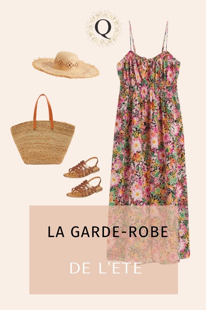 Garde-robe d’été : basiques, accessoires et idées de tenues